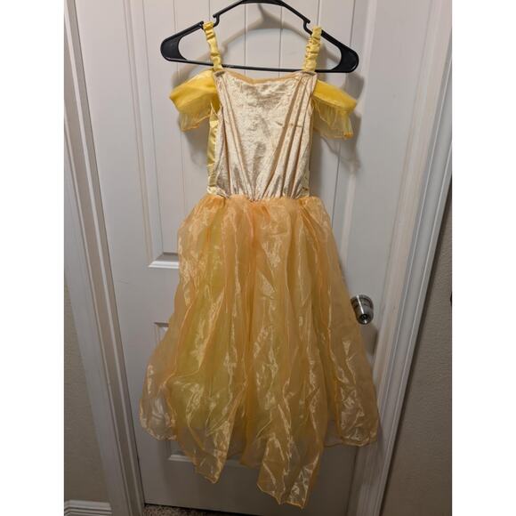 Disney Princess Belle Girls Dress Costume US (9-10) Beauty and the Beast - Picture 7 of 10